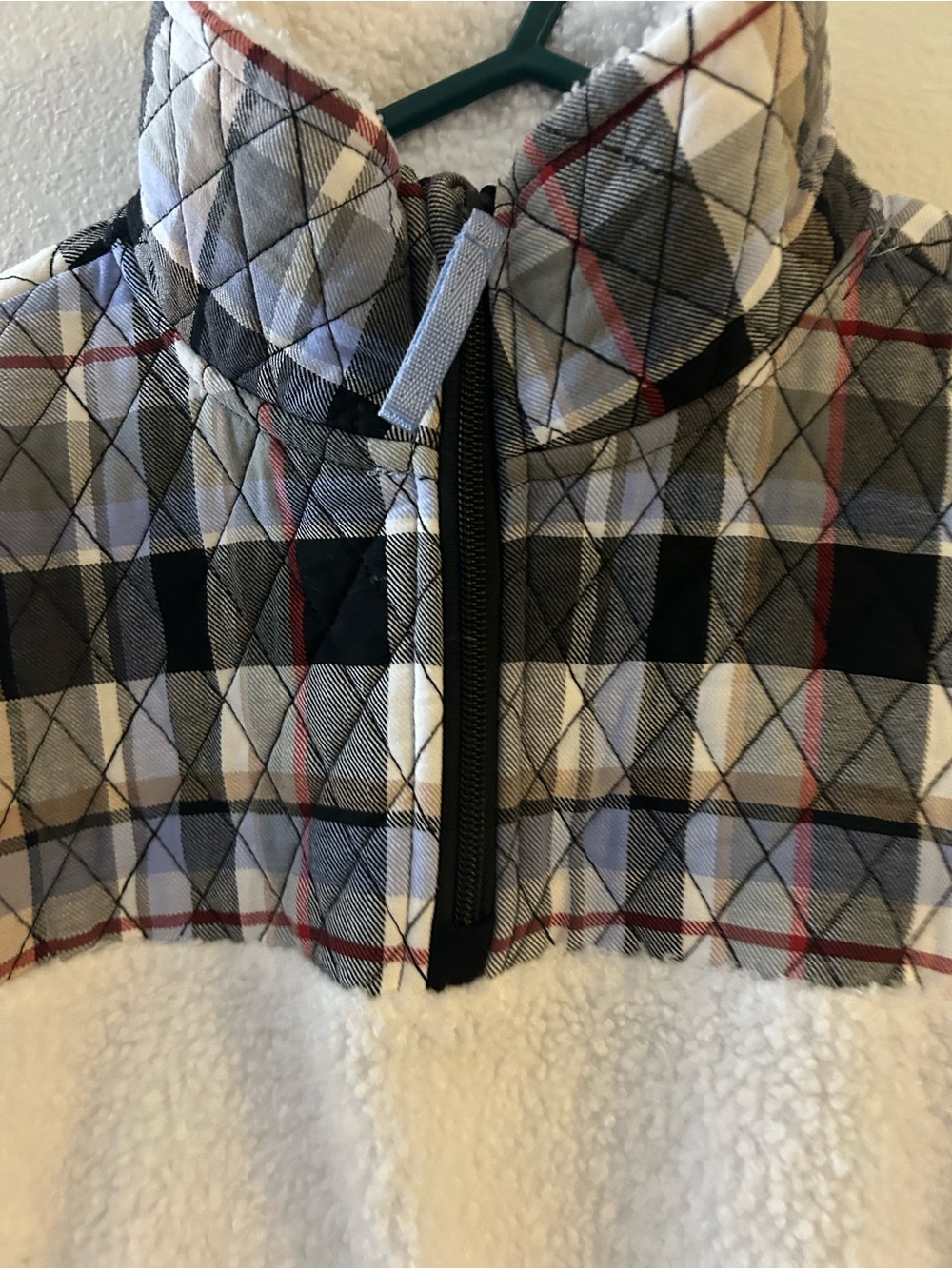 Vera Bradley teddy fleece Quilted Sherpa jacket🚨 - Picture 2 of 5